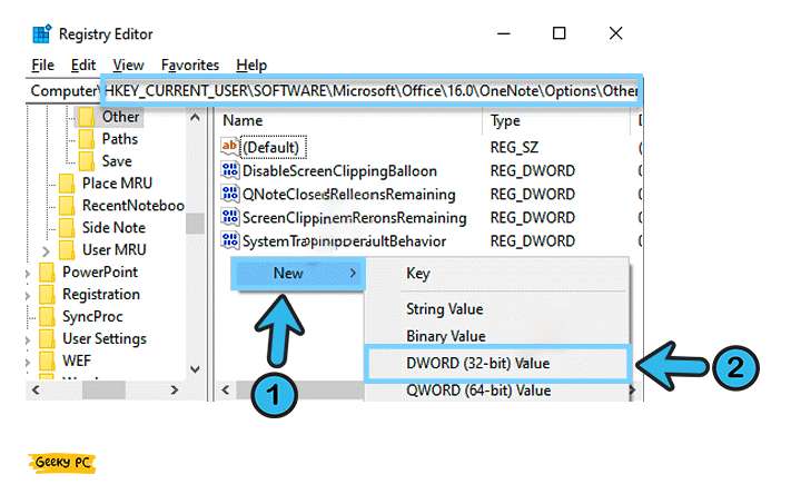 create ScreenClippingShortcutKey