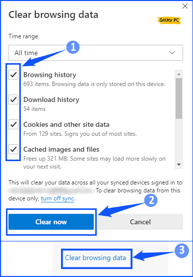 Edge Clear data