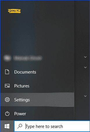 Windows Settings