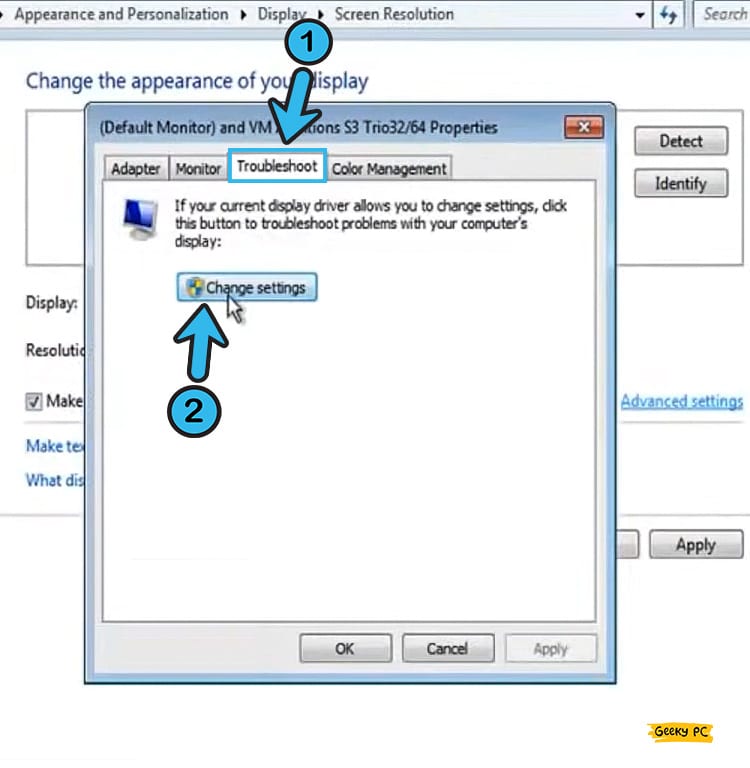 Monitor Troubleshoot