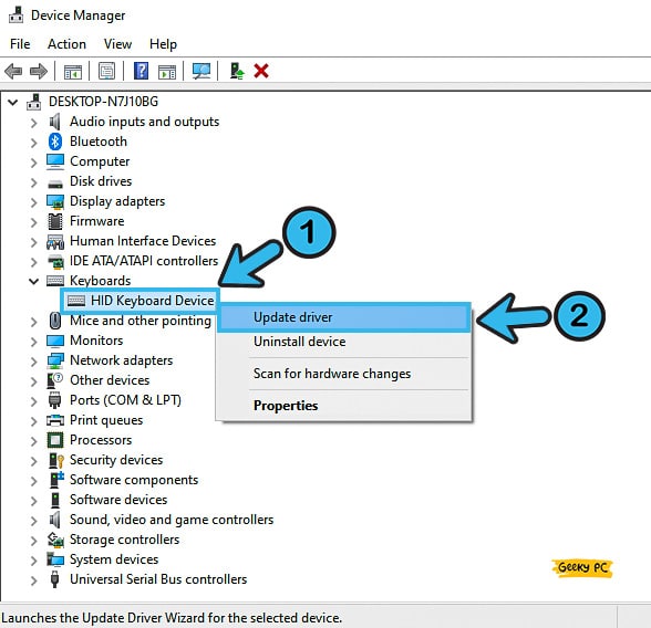 Update Keyboard Driver