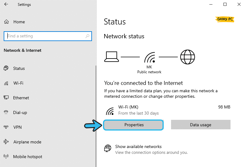 WiFi Properties